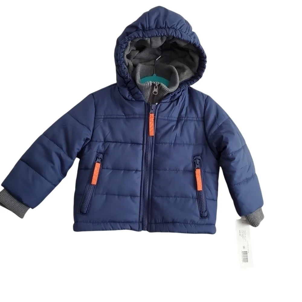 NEW Rothschild Navy Puffer Jacket with Bib‎